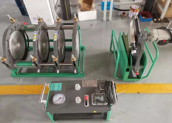 macchina della saldatura per fusione di estremità di 200mm per il tubo dell'HDPE