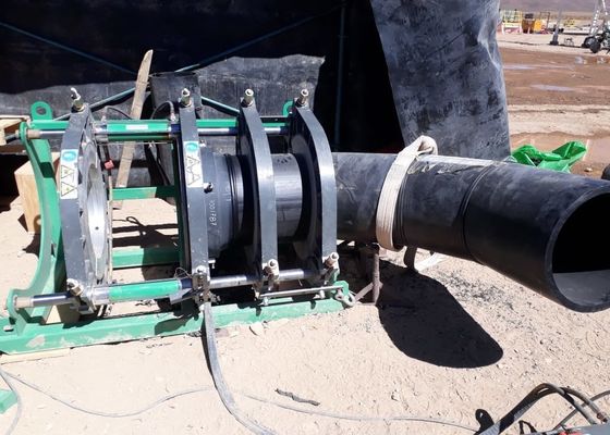 Macchine manuali di fusione di estremità del tubo dell'HDPE per il tubo di plastica