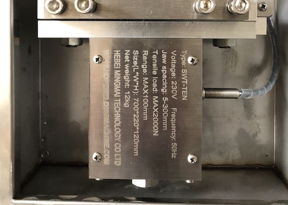 saldatore del cuneo dell'HDPE 2000N, saldatrice di plastica di Geomembrane