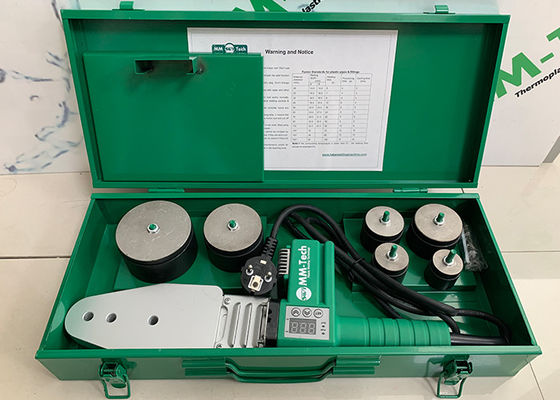 saldatrice dell'incavo del CE DVS del tubo di 0.8kw 63mm PPR