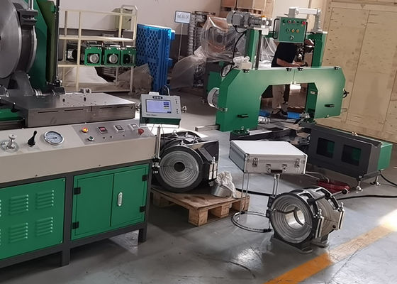 Saldatrice di montaggio di estremità all'officina che misura il multi montaggio di angolo