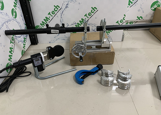esposizione manuale di temperatura della macchina della saldatura di testa di 20-75mm