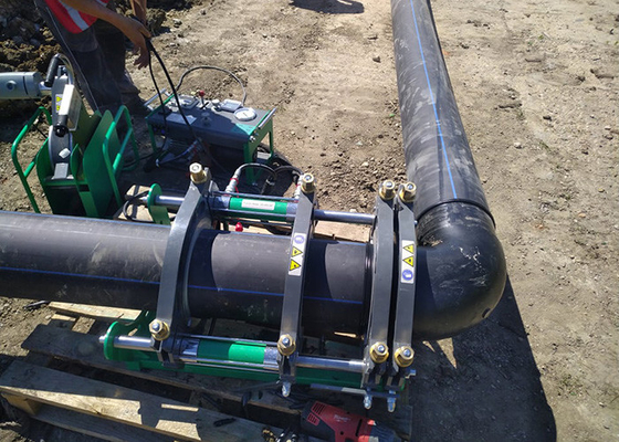 Congiungere la macchina della saldatura per fusione di estremità del tubo dell'HDPE di 90-355mm