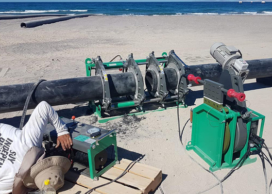 macchina idraulica USB della saldatura per fusione di estremità di 90-250mm