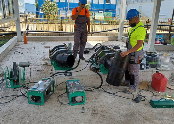 Macchina idraulica della saldatura per fusione di estremità dell'HDPE per 280mm