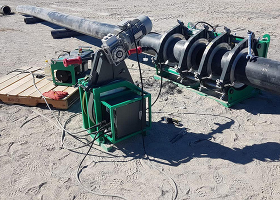 la macchina idraulica della saldatura per fusione di estremità dell'HDPE di 450mm convoglia congiungere il Ce