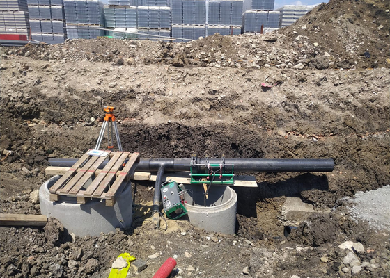 Macchina idraulica della saldatura per fusione di estremità dell'HDPE per 280mm
