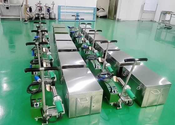 TPO Polymer Hot Air Welding Machine 4200W Potenza dell'aria calda ugello di saldatura da 40 mm