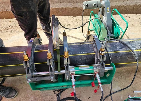 Macchina di saldatura a fusione per tubi in PPE per tubi di irrigazione