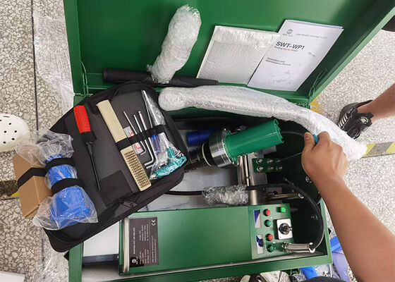 4200W pvc/ Tpo Saldatrice SWT-WP1 Saldatrice impermeabilizzatrice ad aria calda in polimero